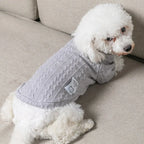 Classic Puppy Dog Knitting Sweater Winter Warm Pet Clothes for Small Dogs Cats Vest Pet Clothing Apparel French Bulldog Costume