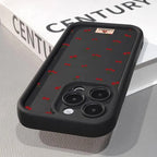 Small Cherry Pattern Case for iPhone 17 16 15 14 13 12 11 Pro Max XR XS Mini