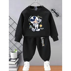 Disney Boys Casual Sweatshirt and Joggers 2-Piece Set 0-8 Years Kids Tracksuit