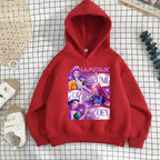 K-pop Girls Casual Long Sleeve Hooded Sweatshirt Breathable Sport Pullover