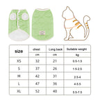 Macaron Colour Cat Sweater Warm Kitten Clothing Vest Soft Pet Apparel