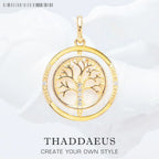 Life Tree Romantic Necklace Link Chain 925 Sterling Silver Love Jewellery
