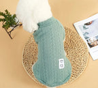 Classic Puppy Dog Knitting Sweater Winter Warm Pet Clothes for Small Dogs Cats Vest Pet Clothing Apparel French Bulldog Costume