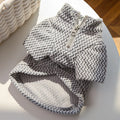 Half Zip Pet Sweater Winter Clothes Hairless Cat Small Medium Dog Pullover