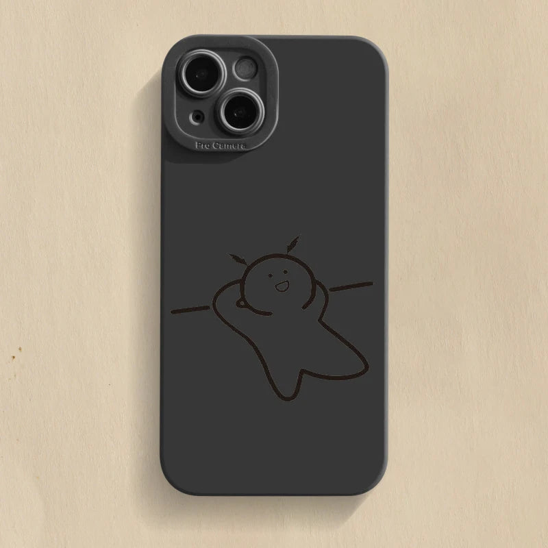 Funny Matchman Matte Case for Samsung S23 S22 Ultra S21 Plus A52s