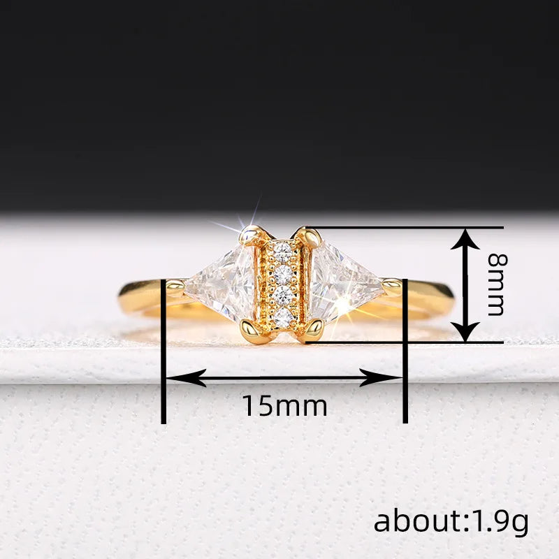 925 Sterling Silver Eternity Princess Square Cubic Zirconia Crystal Ring Engagement Luxury Jewellery