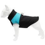 Winter Warm Fleece Dog Jacket For Small Large Dogs Cats Waterproof Pet Vest Jacket with D-ring Labrador French Bulldog Clothing
