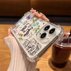 World Travel Clear Case for iPhone 16 15 14 13 12 11 Pro Max SE