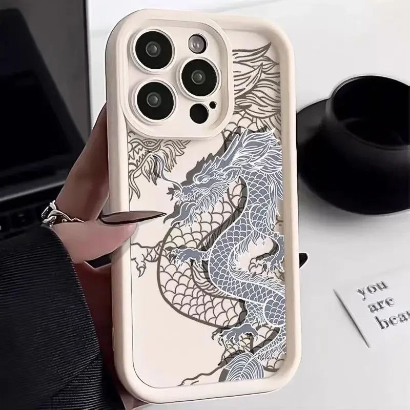 East Dragon Case for Samsung Galaxy S25 S24 S23 S22 Ultra FE A55 A35 A15