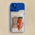 Funny Cute Cat Silicone Case for Samsung Galaxy A14 A34 A54 S23 S22