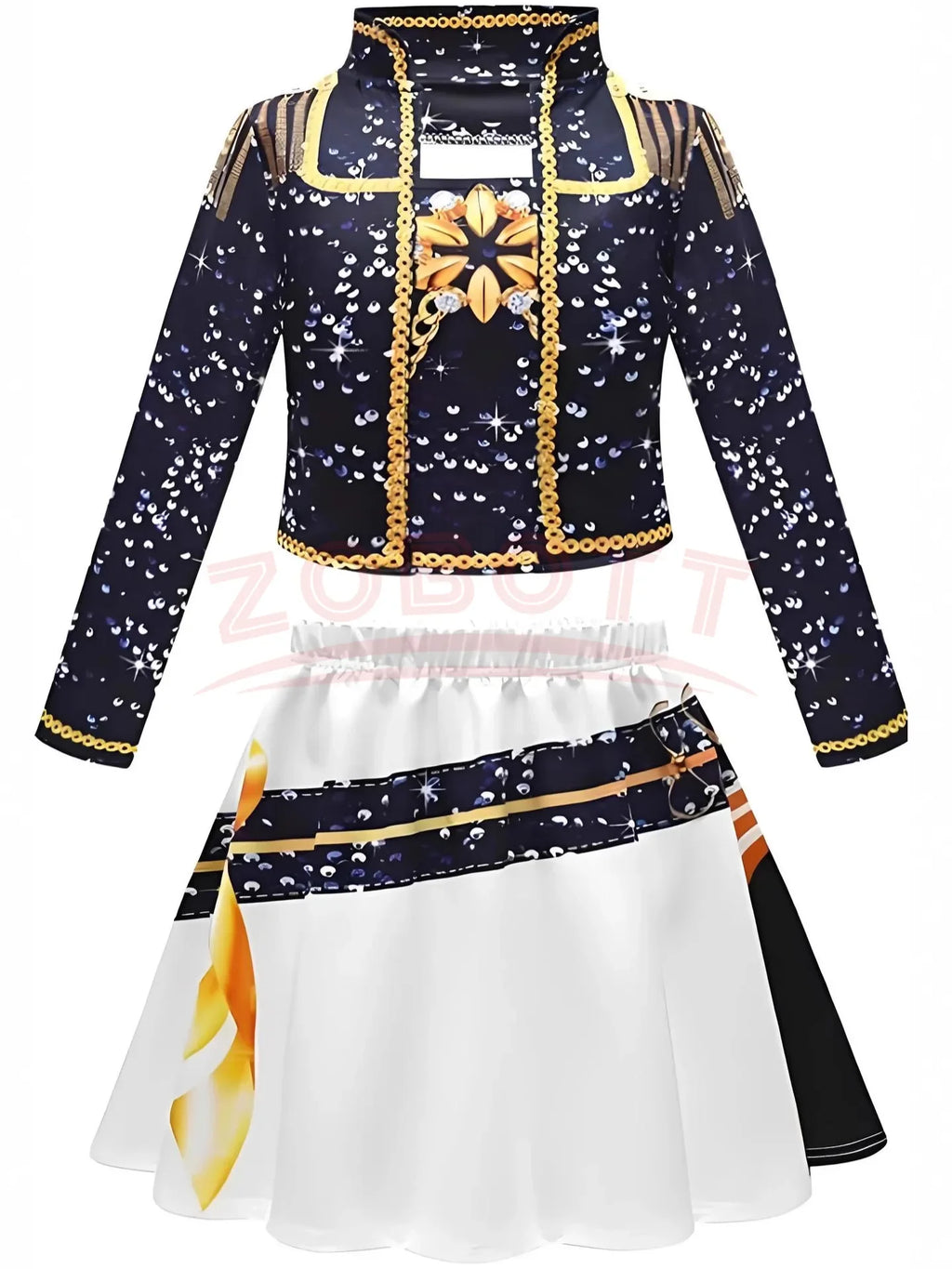 Kids Kpop Demon Hunter Cosplay Rumi Zoey Mira Suit 3D Print Costume Outfit