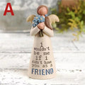 Angel Figurine Resin Statue Friendship Sister Valentine's Day Gift Ship from UK