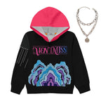 Kids Kpop Demon Hunter Hoodie and Pants Set Fashion Girls Casual Clothing