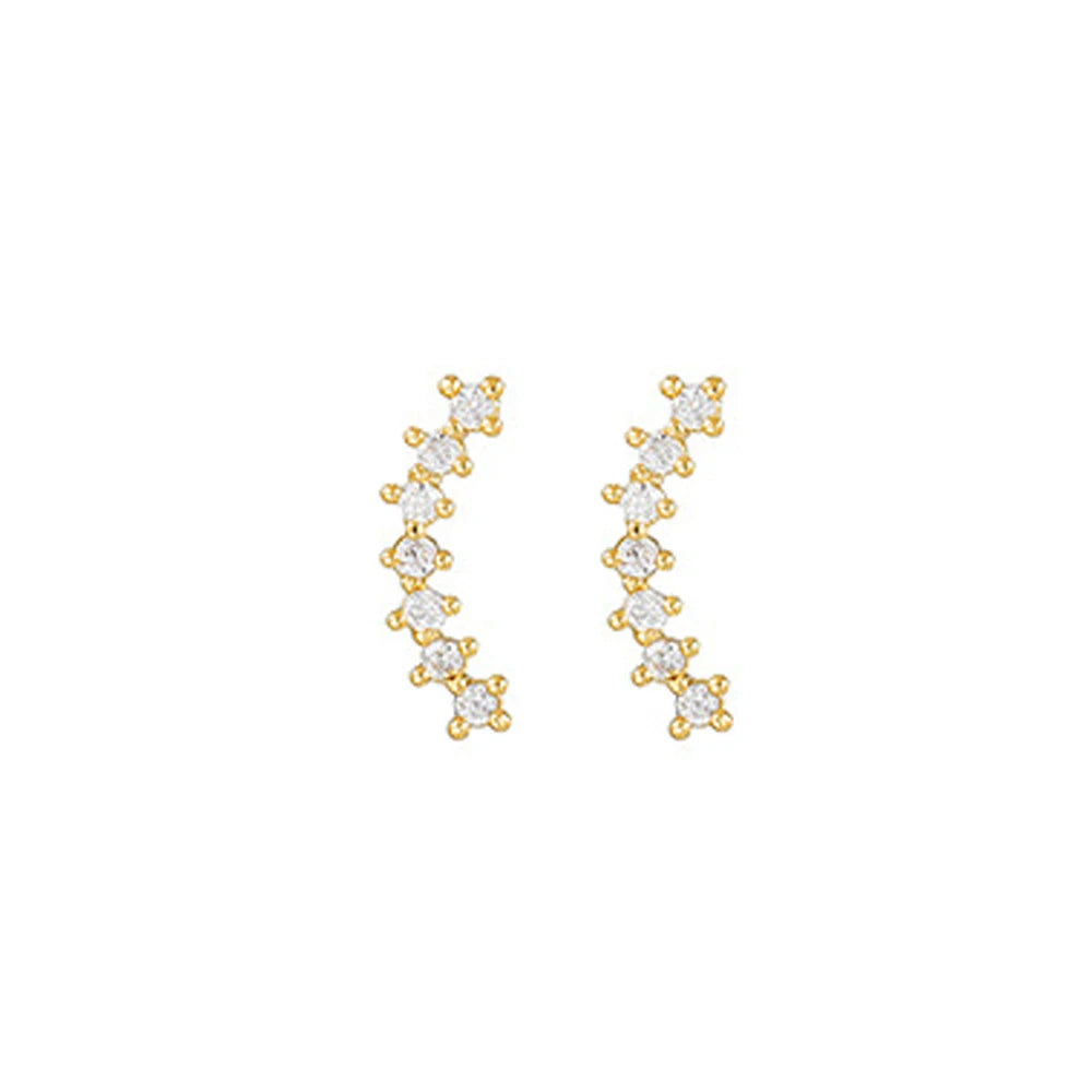 Stainless Steel Link Chain Gold Colour Hanging Earrings Long Tassels
