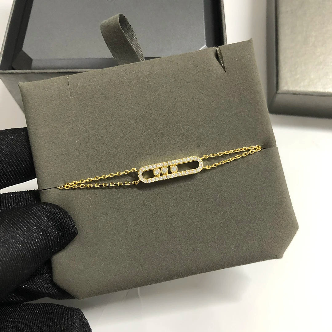 Premium Quality 925 Sterling Silver Jewelry Women's Bracelet.Romantic Anniversary Jewelry Gifts Party Accessories