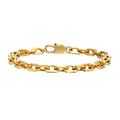 Stainless Steel Chain Bracelet for Women Men Layered Jewelry