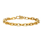Stainless Steel Chain Bracelet for Women Men Layered Jewelry