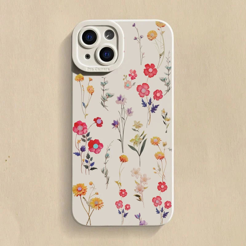 Minimalist Fresh Style Case for Samsung Galaxy A15 A55 A35 S24 S23