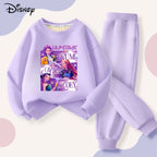 Kpop Demon Hunters Girls Hoodie & Pants 2pcs Set Kids Sport Tracksuit