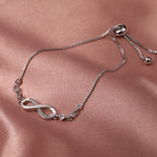 Bracelet Original 925 Silver Lucky Symbol Zircon Bracelet Luxury Jewelry For Woman Romantic Valentine's Day Jewelry Gifts