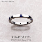 925 Sterling Silver Ring with Stones Trendy Fine Jewellery Women Christmas Gift