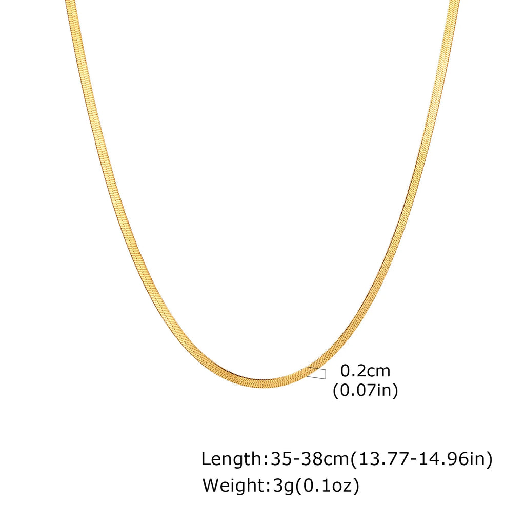 Snake Chain Bracelets for Little Girls 12cm-15cm, Hypoallergenic Non Tarnish Stainless Steel Adjustable Link