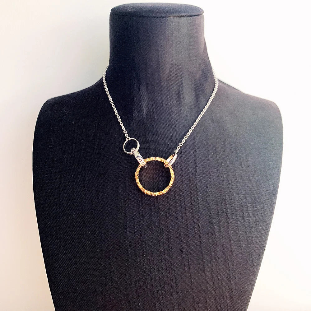 Royal Crown Gold Necklace Link Chain 925 Sterling Silver Romantic Jewellery