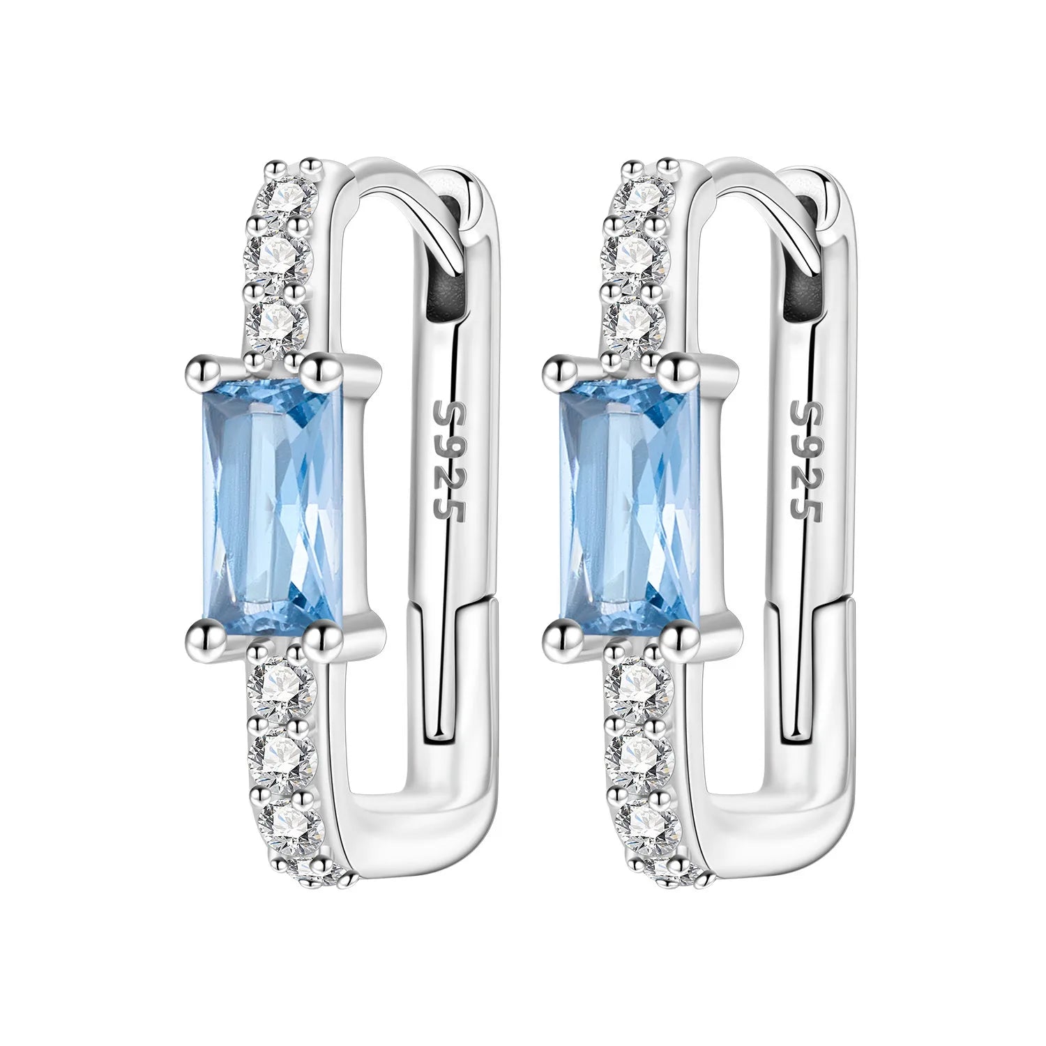 925 Sterling Silver Simple Versatile Hoop Earrings Fine Birthday Jewellery