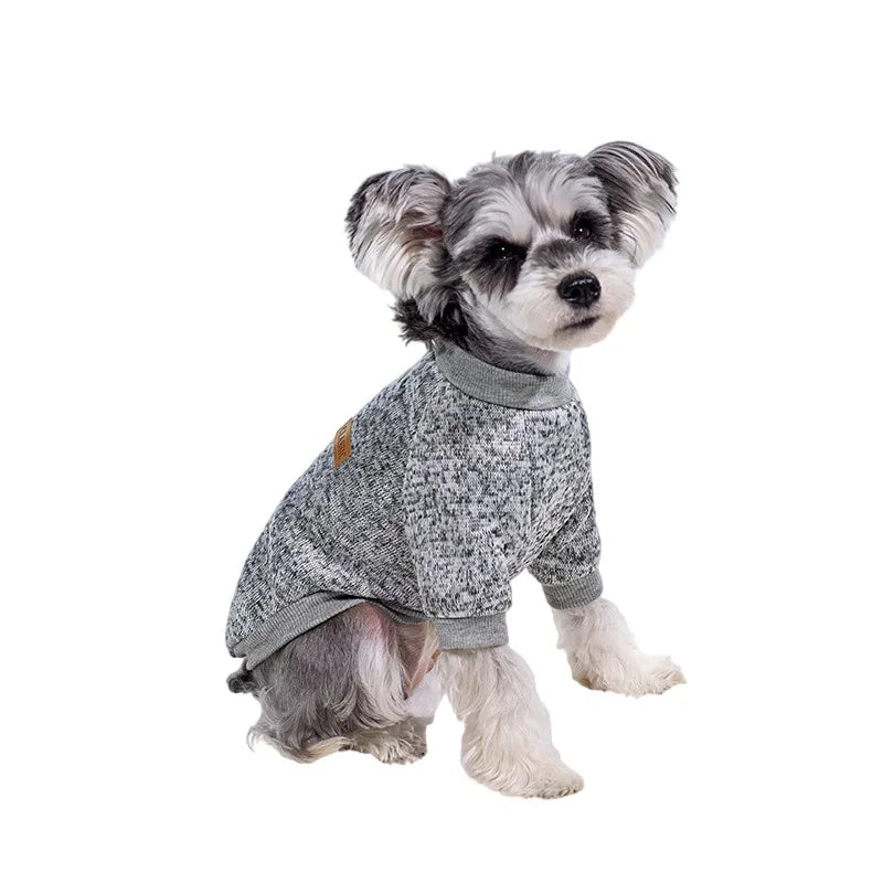 Winter Dog Clothes for Small Dogs Warm Dog Vest French Bulldog Sweatshirt Puppy Cat Costume Chihuahua Coat Schnauzer Pug Outfits