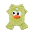 Furry Pet Onesie Warm Full-Body Dog Cat Outfit Plush Winter Pajamas