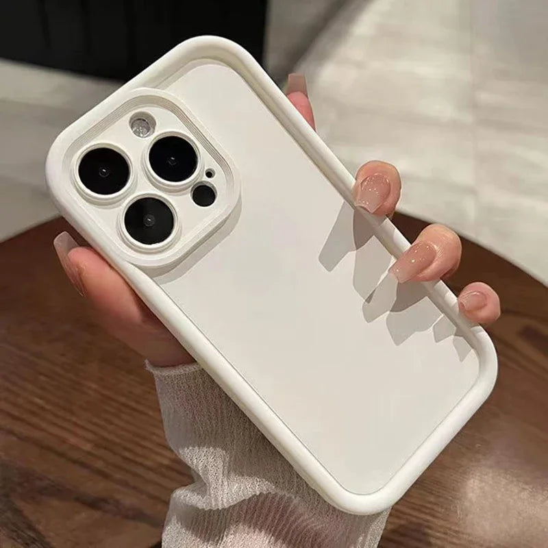 Thickened Protective Case for iPhone 17 16 15 14 13 12 11 Pro Max TPU Cover