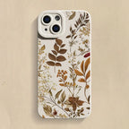 Autumn Leaves Pattern Case for iPhone 17 16 15 14 13 12 Pro Max