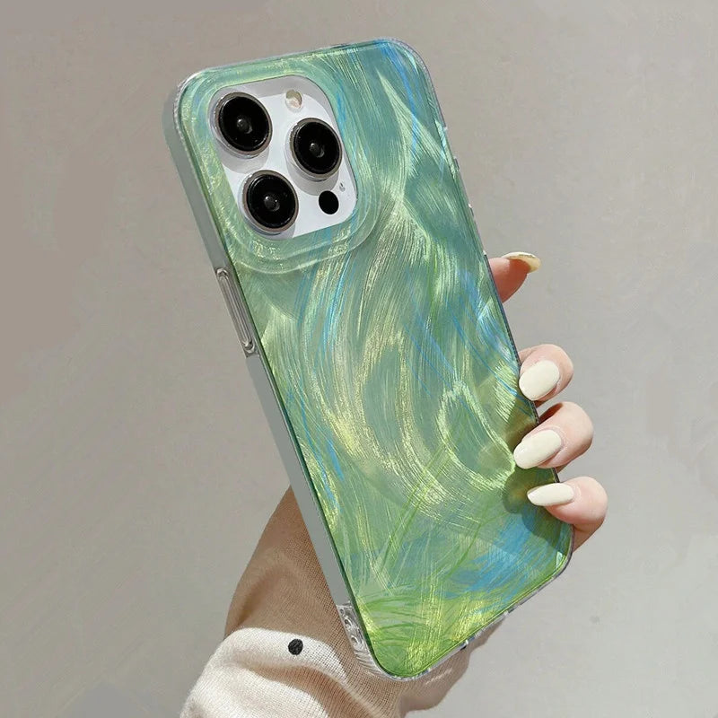 Glitter Gradient Starry Sky Case for Samsung Galaxy A16 A55 A35 A15 S25 S24