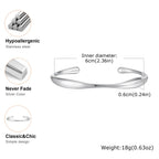 Trendy Round Circular Open Knot Cuff Bangle Bracelets For Women Elegant GoldColor Jewelry Noeud Armband Pulseiras