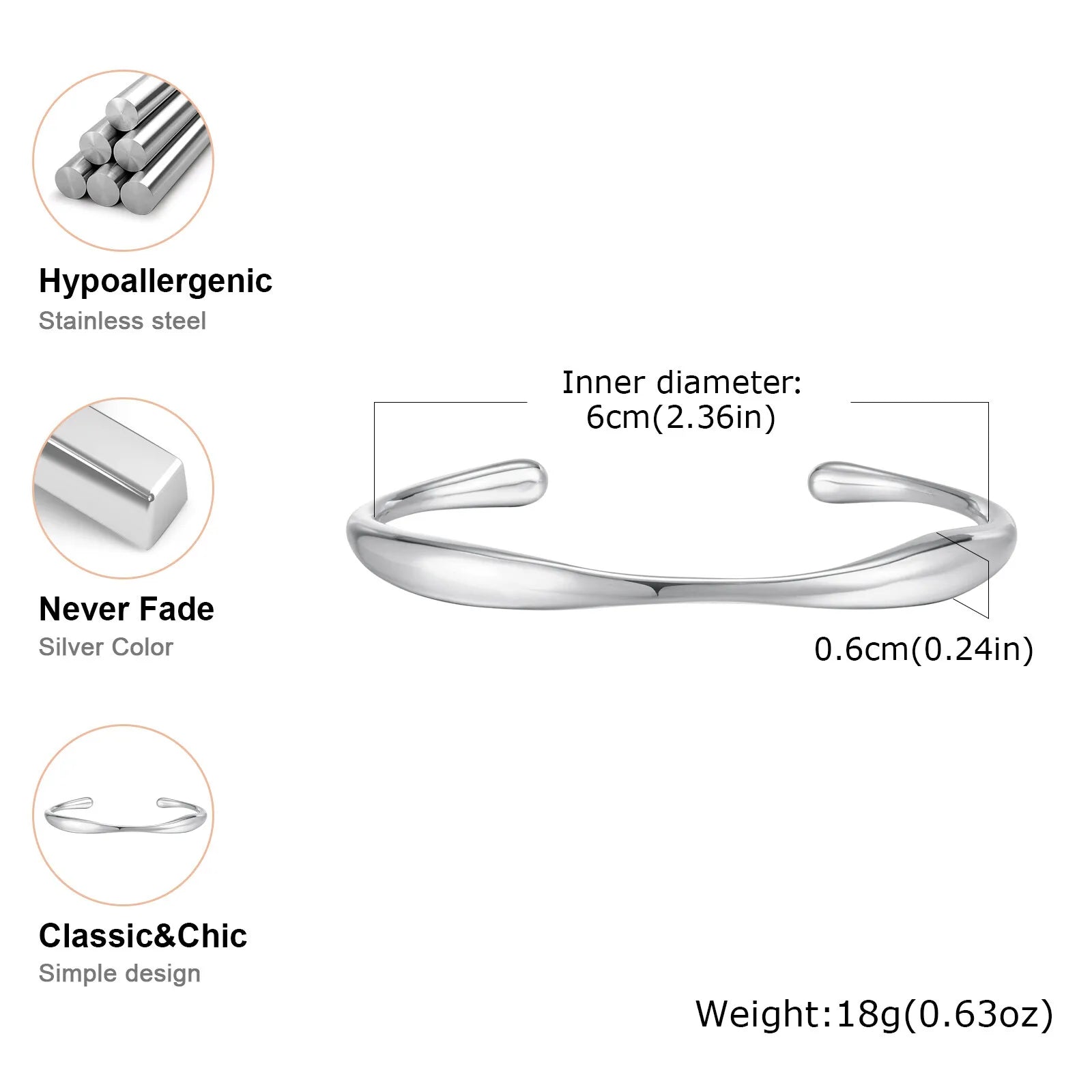 Trendy Round Circular Open Knot Cuff Bangle Bracelets For Women Elegant GoldColor Jewelry Noeud Armband Pulseiras