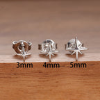 Fashion Minimalist Star Stud Earring 14K Gold Plated Mini Daily