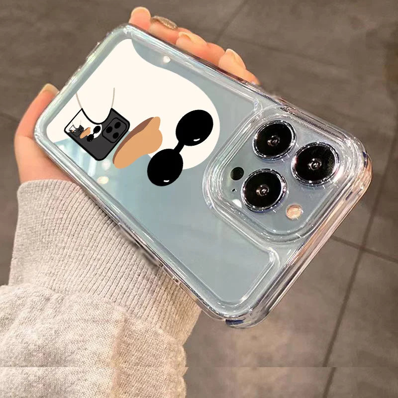 Cute Duck Case for Samsung Galaxy A15 A35 A55 A52 S24 S23 Ultra S22 S21 FE