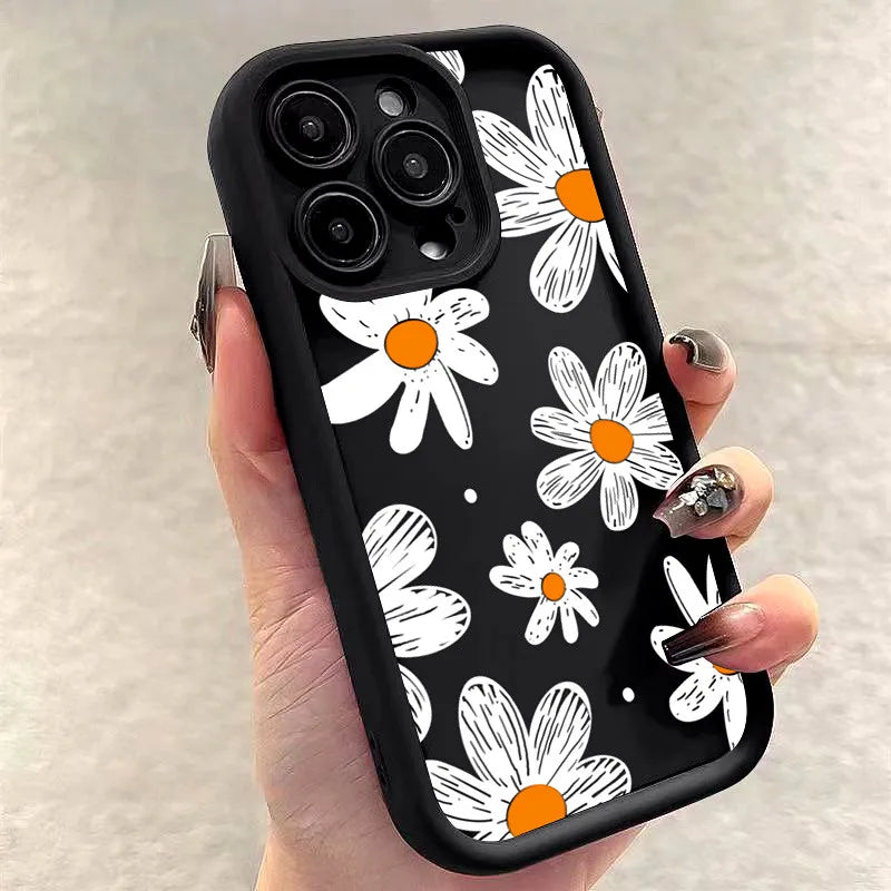 Daisy Flowers Case for Xiaomi Redmi Note 13 12 11 Pro Plus 12S 10S 13C 14C