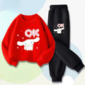 Sanrio Cinnamoroll Boys and Girls Casual Hoodies and Joggers 2-Piece Set
