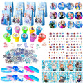 115pc Frozen Birthday Party Favors Bag Stickers Badge Elsa Gifts - Ship from UK