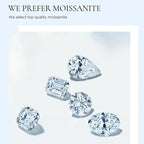 GRA 925 Sterling Silver Round Simple Real Moissanite Diamond Ring For Women Anniversary High Quality Fashion Fine Jewelry