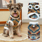 Warm Thickened Fur Dog Coat , Extra Fluffy Warm Puppy Vest for all breeds Dogs, Cute Plush Cat Jacket outfits