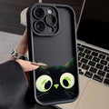 Cute Cartoon Black Cat Case for Samsung Galaxy S24 S23 S22 Ultra S21 FE A55