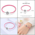 925 Silver 17-20CM Heart Pave Zirconia Original Bracelets Infinity Bracelet Fit DIY Charms Bead Birthday Jewelry Gifts Hot Sale