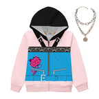 Kids Kpop Demon Hunter Hoodie and Pants Set Fashion Girls Casual Clothing