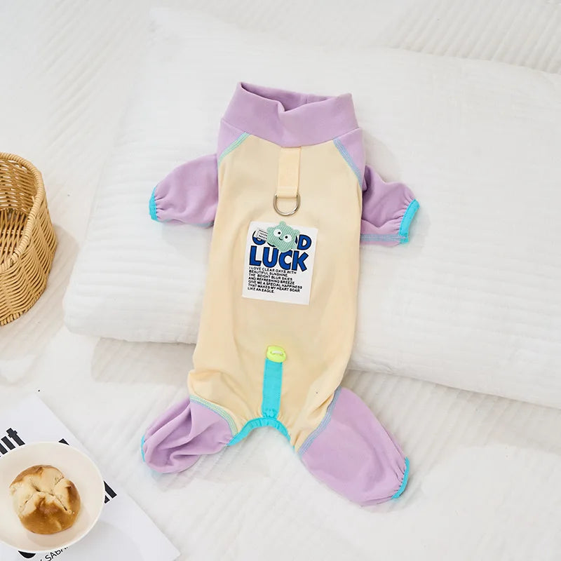 Skin-friendly fabric  Dog Clothes, Buttery Soft Seamless Pet Bodysuit Made from Baby-Grade for Comfort Winter Coats Jumpsuits
