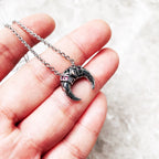 Tiger Tooth Necklace Link Chain 925 Sterling Silver Bohemia Jewellery Gift