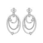 925 Sterling Silver Romantic Pink Love Heart Stud Earrings Birthday Gift