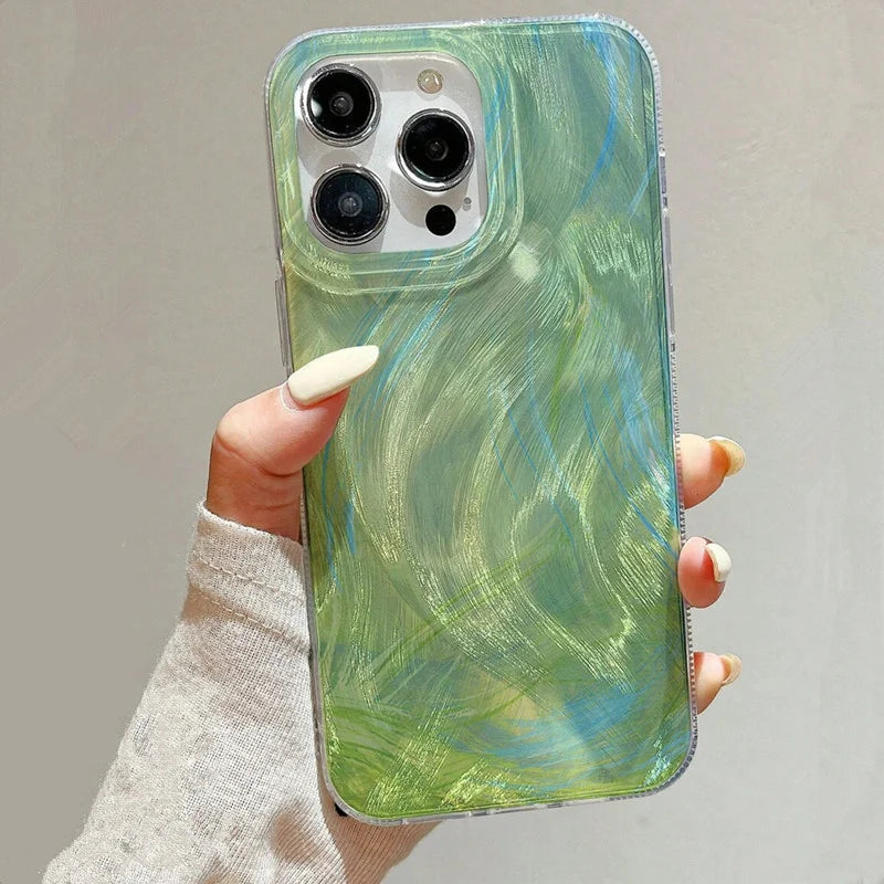 Glitter Gradient Starry Sky Case for Samsung Galaxy A16 A55 A35 A15 S25 S24