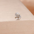 1PC Stainless Steel Star Moon Cartilage Piercing 18K Gold Plated
